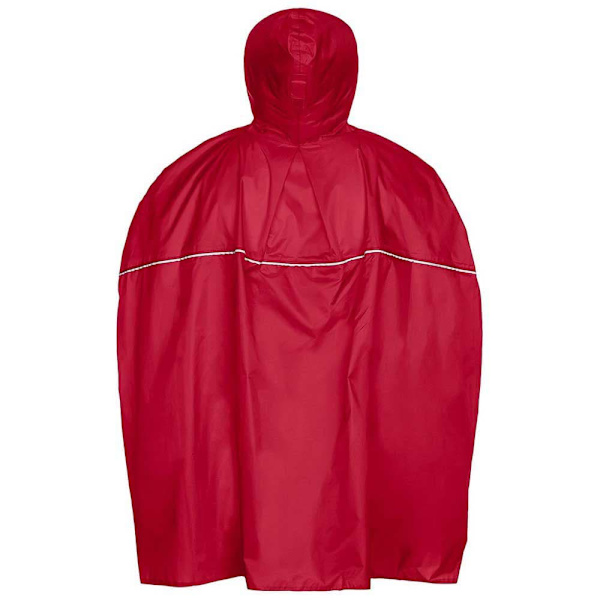 Vaude Bike Grody Poncho Röd 152 cm