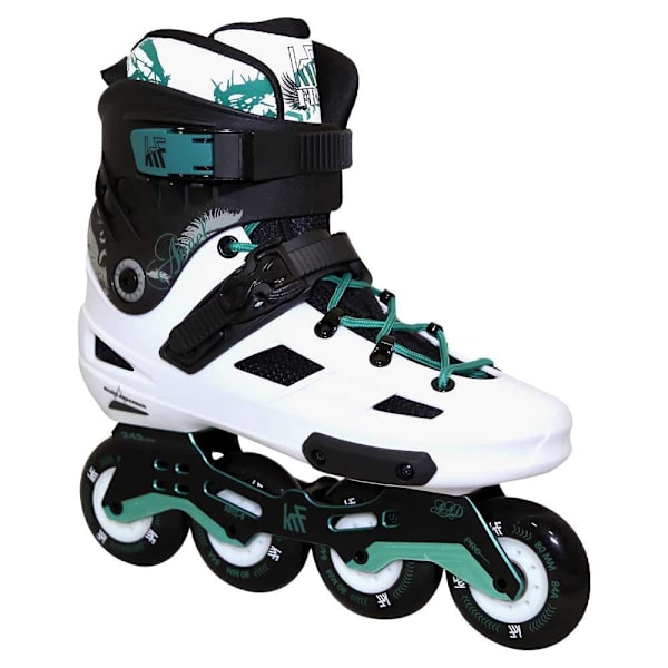 Krf Inline Skøjter Angel 4x80 Grøn,Hvid EU 41