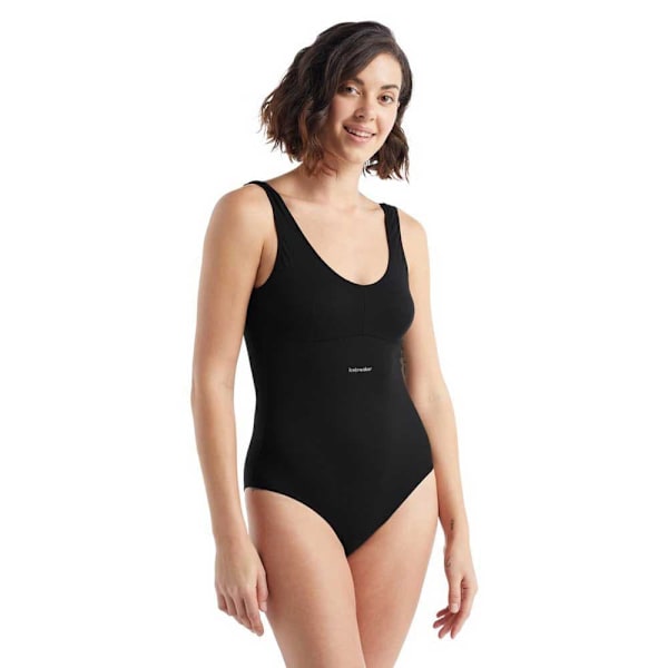 Icebreaker Krop Queens Merino Sort XS Kvinde