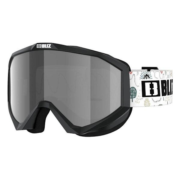 Bliz Liner Jr Skibriller Sort Brown&Silver Mirror/CAT3