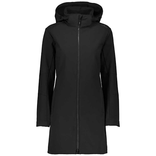 Cmp Täcka Longline Softshell 3a08326 Svart S Kvinna