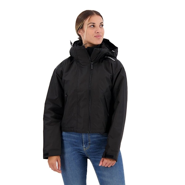 Superdry Jakke Code Windcheater Sort XL Kvinde
