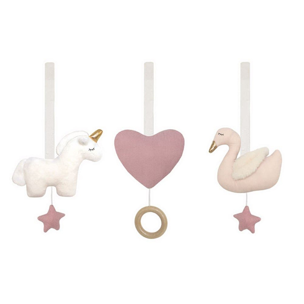 Jabadabado Unicorn/swan Gym Legetøj Gylden