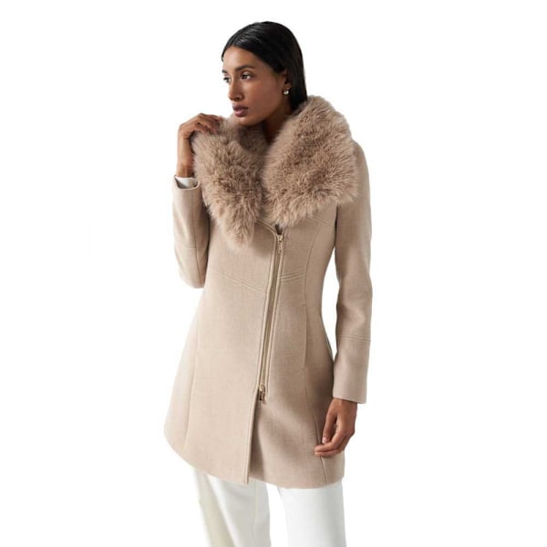 Salsa Jeans 21007140 Jacka Beige L Kvinna