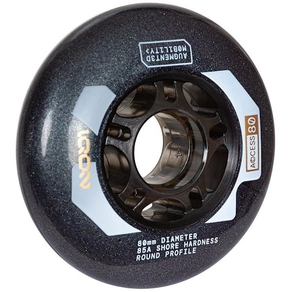 Iqon Skridskor Hjul Access 80 85a 4 Enheter Guld 80 mm