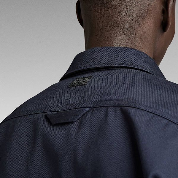 G-star Lang ærmet Skjorte Cpo Regular Fit Blå XL Mand