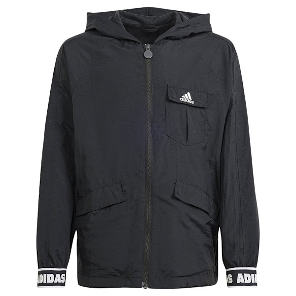 Adidas Dance Windbreaker Jacka Svart 11-12 Years Pojke