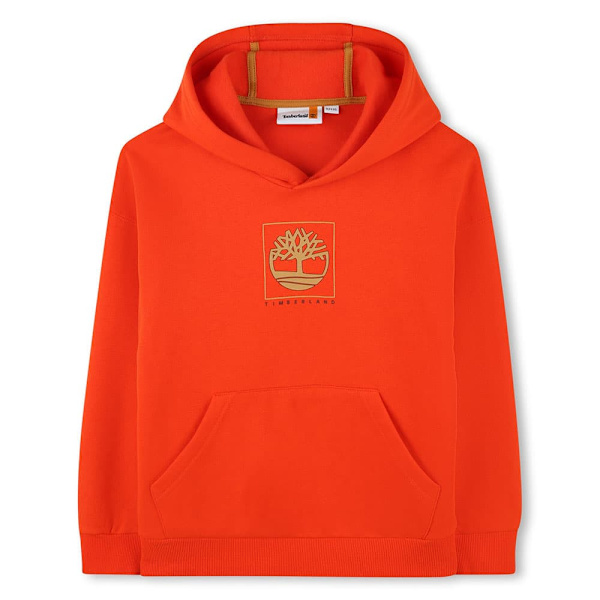 Timberland T60318 Tröja Med Huva Orange 4 Years