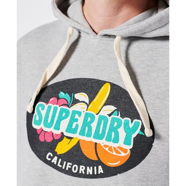 Superdry Hættetrøje Vintage Surf Ranchero Grå L Mand