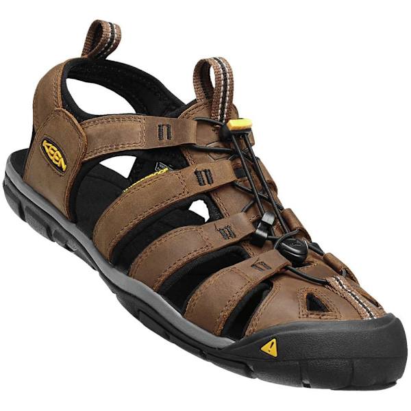 Keen Sandaler Clearwater Cnx Leather Brun EU 43 Man