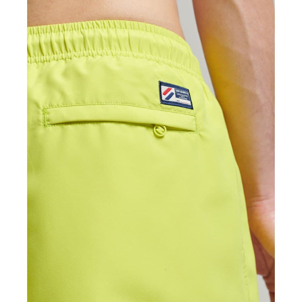 Superdry Simma Kort Code Applque 19inch Grönt S Man