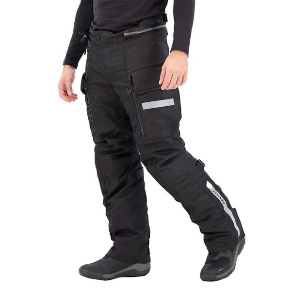 Revit Motorcykelbukser Sand 4 H2o Sort S / Regular Mand