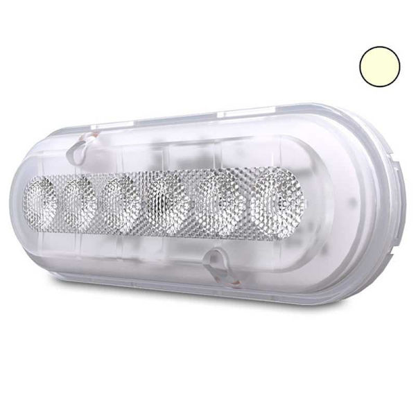 Ocean Led Lämmin Valo M6 Gen2 Hopeinen