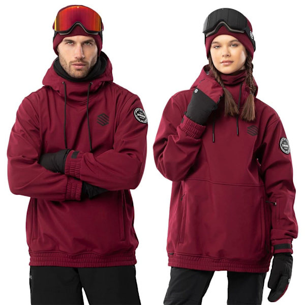 Siroko W1 Groenland Softshell-takki Punainen XL Mies