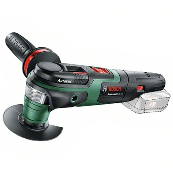 Bosch Professional Monikäyttötyökalu Advancedmulti 18 Without Battery Hopeinen