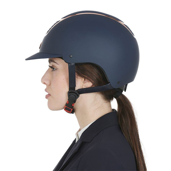 Equestro Hjelm Modello Eclipse Plain Matt Rowel Fitting  56-58 cm