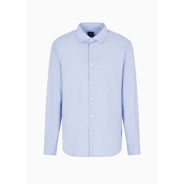 Armani Exchange 6dzc22-zn5sz Pitkähihainen Kauluspaita Sininen L Mies