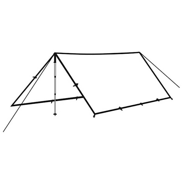 Robens Tarp 4x4 M Grøn