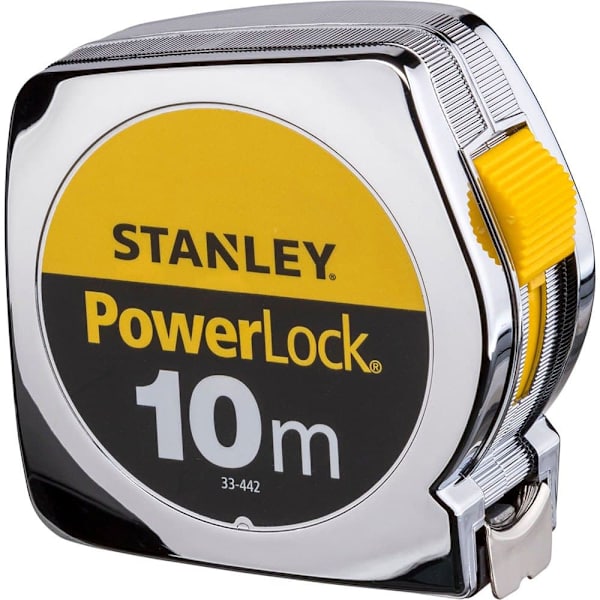 Stanley Måttband Powerlock 10 M Gul