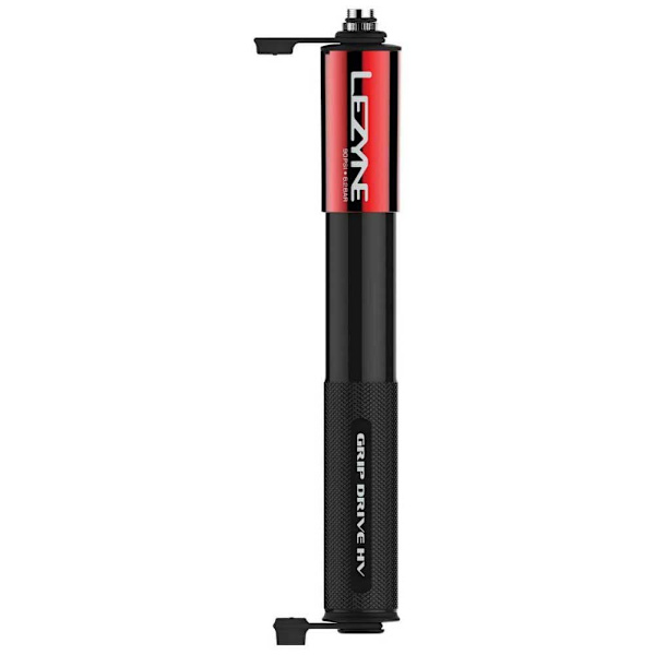 Lezyne Mini Pumppu Gripe Drive Hv Medium Hopeinen 90 Psi