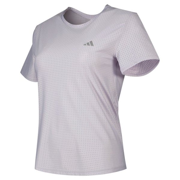 Adidas Kortærmet T-shirt Fast Rosa S Kvinde