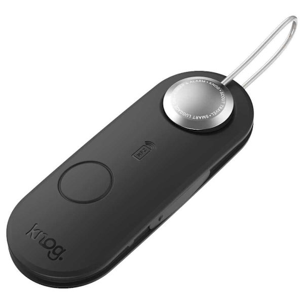 Knog Bagage Lapp. Finder & Alarm För Ios Scout Travel Silver  Pojke