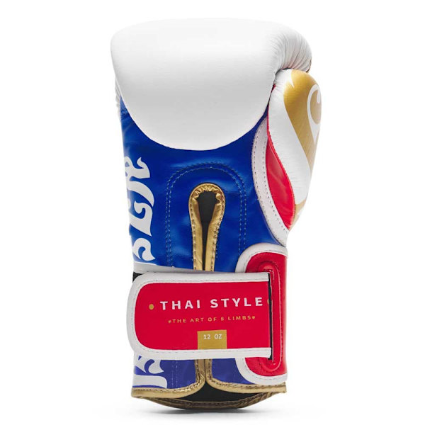 Leone1947 Boxningshandskar I Konstläder Thai Style Vit 10 oz
