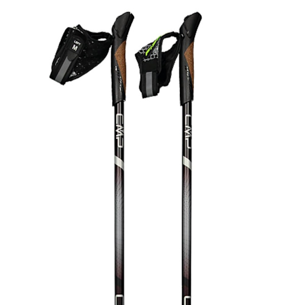 Cmp Maniva Stavgangsstave 3b35997 Sort 75-125 cm