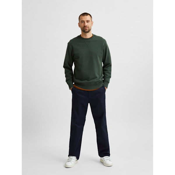 Selected Byxor Loose Salford 220 Flex Blå 30 / 32 Man