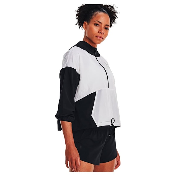 Under Armour Jakke Woven Graphic Hvid,Sort S Kvinde