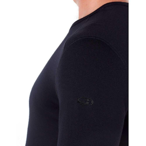 Icebreaker Baslager 260 Tech Merino Svart S Man