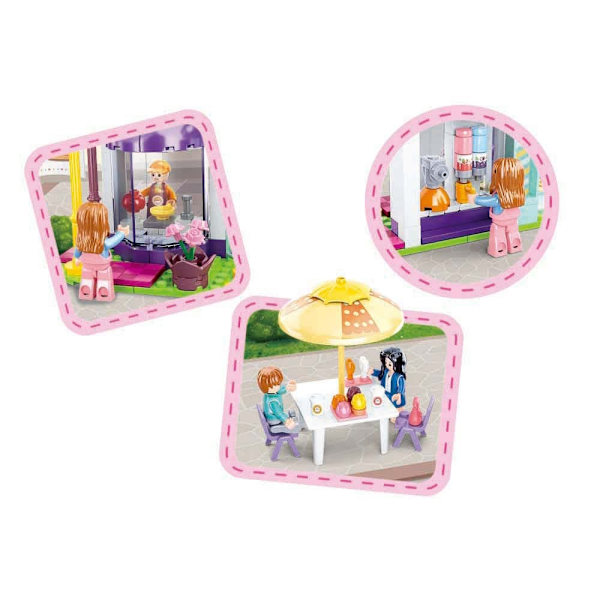 Sluban Girls Dream Bar 361 Stykker Transparent