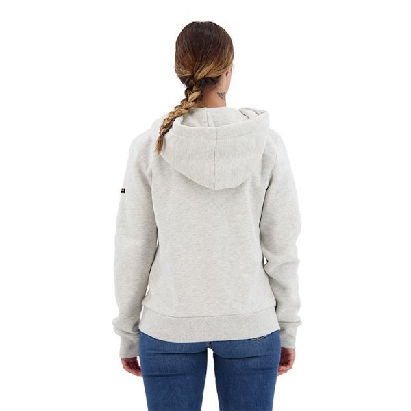 Superdry Hættetrøje Japanese Vintge Logo Graphic Grå XS Kvinde