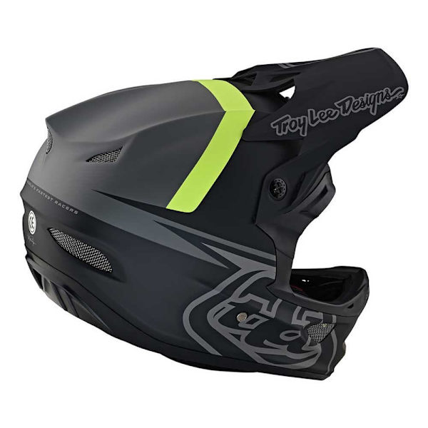 Troy Lee Designs Styrthjelm Ned Ad Bakke D3 Fiberlite Sort L