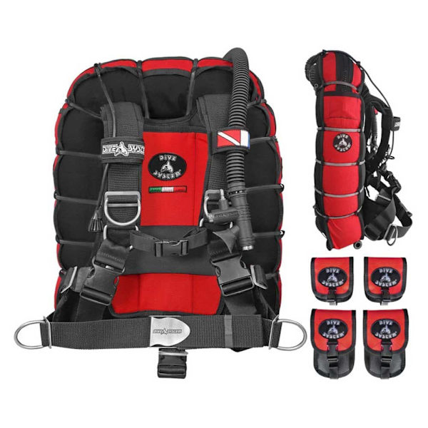 Dive System Liivi Fly Tech Punainen L