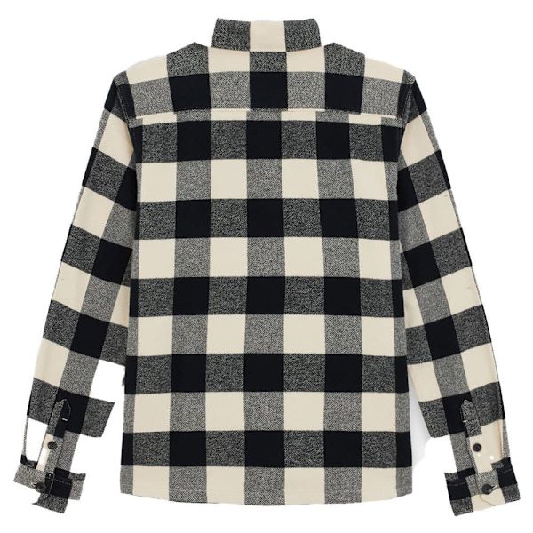 Dickies New Sacramento Pitkähihainen Kauluspaita Valkoinen,Musta M Nainen