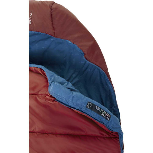 Nordisk Sovepose Puk +4ºc Rød Regular / Left Zipper