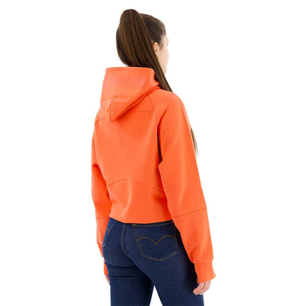 Superdry Sport Tech Relaxed Sweatshirt Med Lynlås Orange S Kvinde
