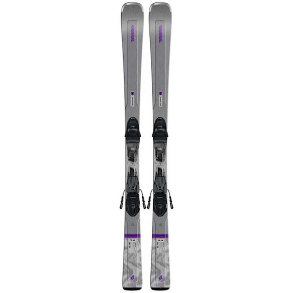 K2 Disruption 76 W+erp 10 Quikclik Alpint Skidpaket Grå 142