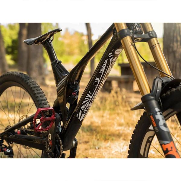 All Mountain Style Frame Guard Extra Stickers Honeycomb Hvid,Sort