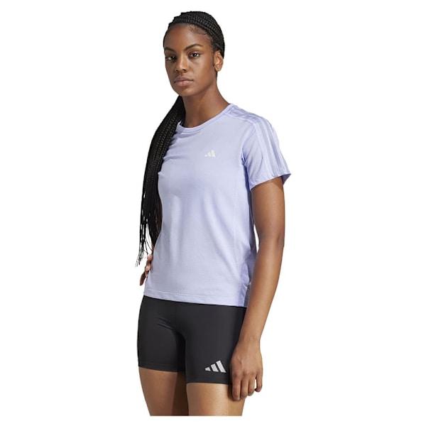 Adidas Own The Run 3 Stripes Lyhythihainen T-paita  M Nainen