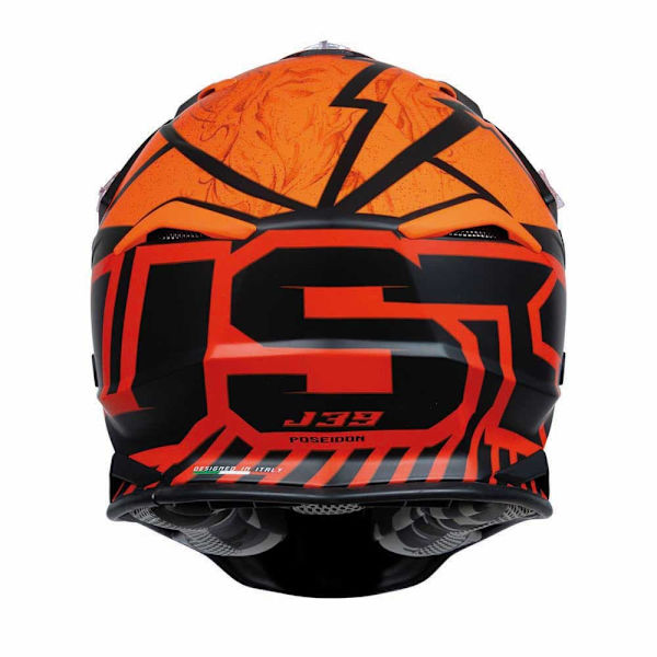 Just1 Motocross Hjelm J39 Rock Orange M