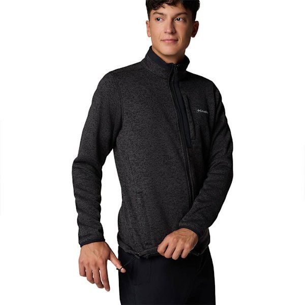 Columbia Sweater Weather™ Fleecejakke Med Fuld Lynlås Sort XL Mand
