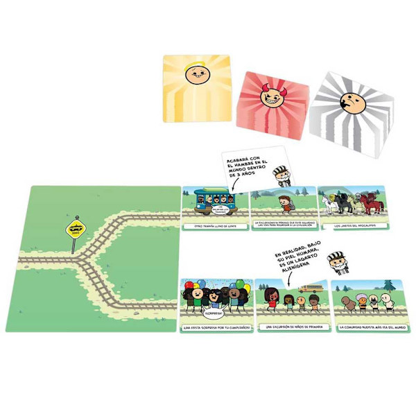 Asmodee Brætspil Tranvia Mortal Flerfarvet