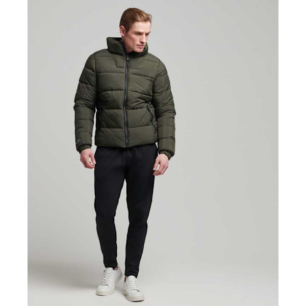 Superdry Jacka Non Hooded Sports Puffer Grönt XS Man