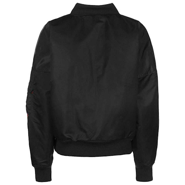 Alpha Industries Ma-1 Os Reversible Fur Jacka Svart L Kvinna