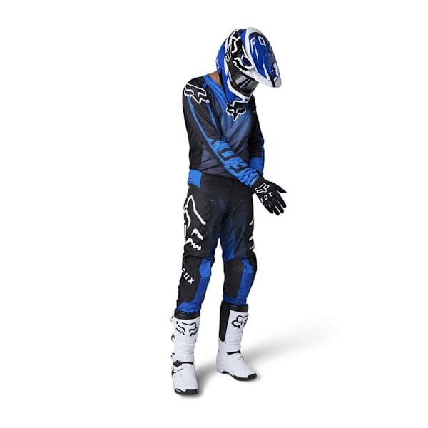 Fox Racing Mx Långärmad Tröja 180 Leed Blå XL Man