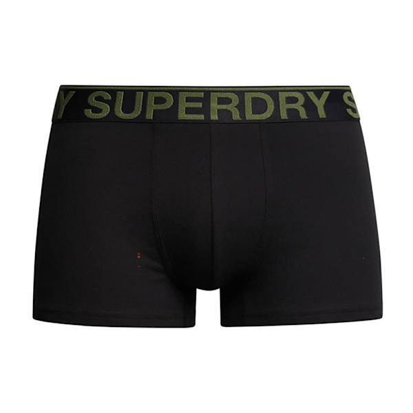 Superdry Bokser Trunk 3 Enheder Sort S Mand