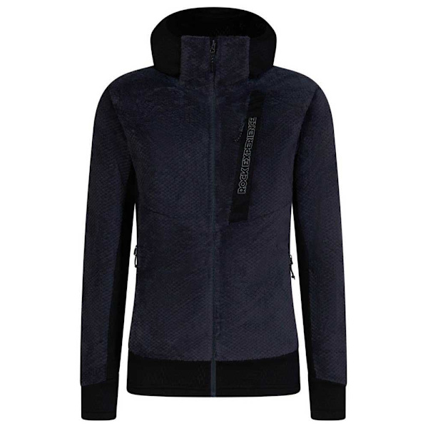 Rock Experience Full Dragkedja Fleece Blizzard Tech Blå L Kvinna