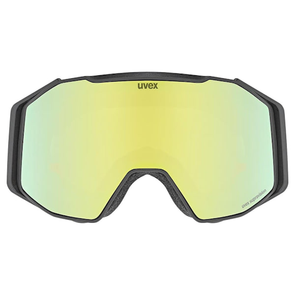 Uvex Gravity Supravision Skibriller Sort Mirror Yellow Supravision Clear Orange/CAT3